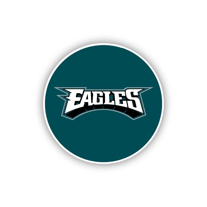 Philadelphia Eagles - Circle Logo - Temporary Tattoo