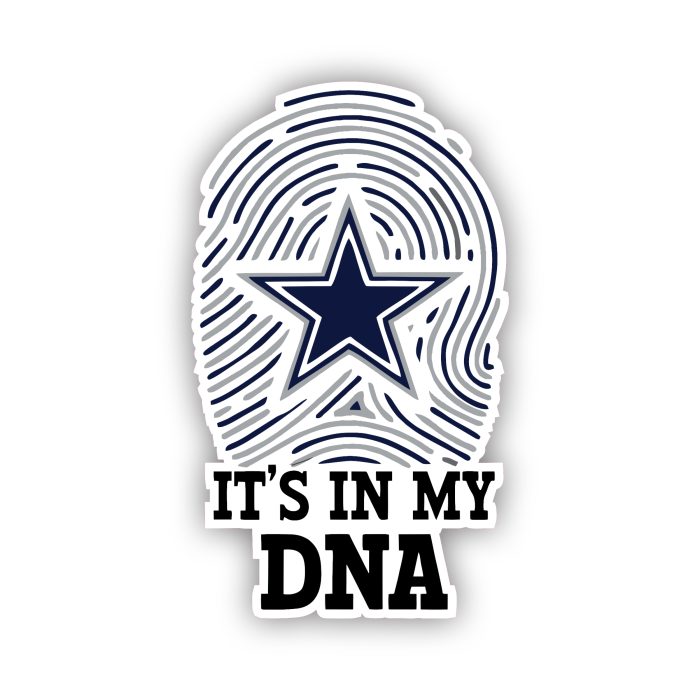 Dallas Cowboys - It's In My DNA - Temporary Tattoo