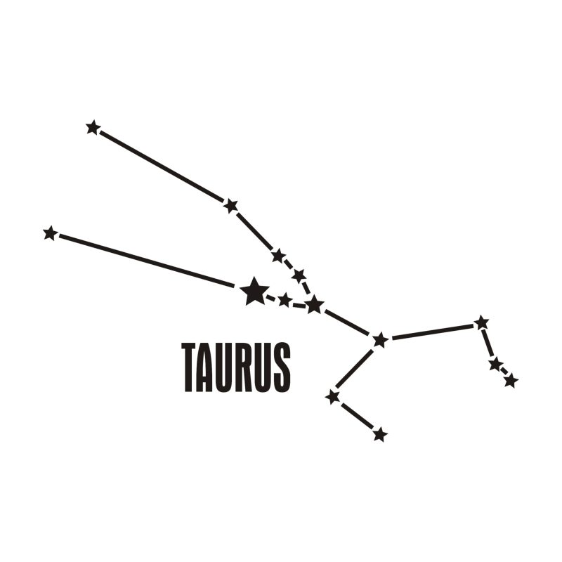 Taurus Horoscope Vinyl Decal - Custom Size