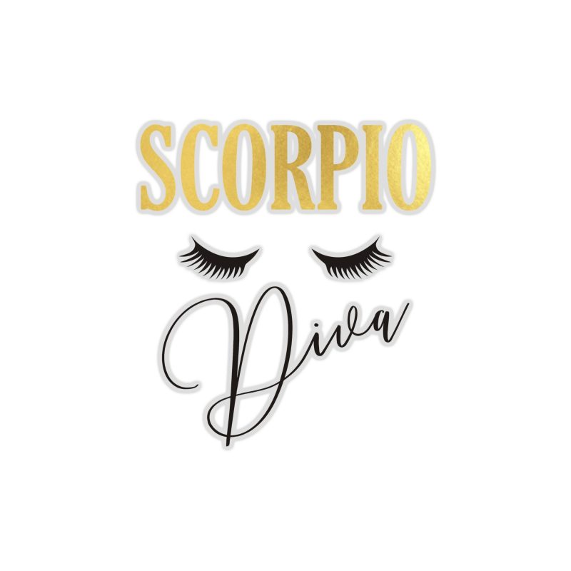 Scorpio Diva - Full Color Vinyl Decal - Custom Size