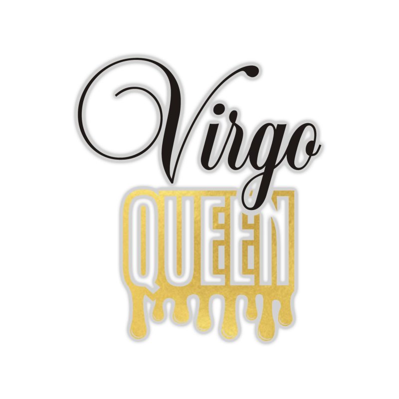 Virgo Queen - Full Color Vinyl Decal - Custom Size
