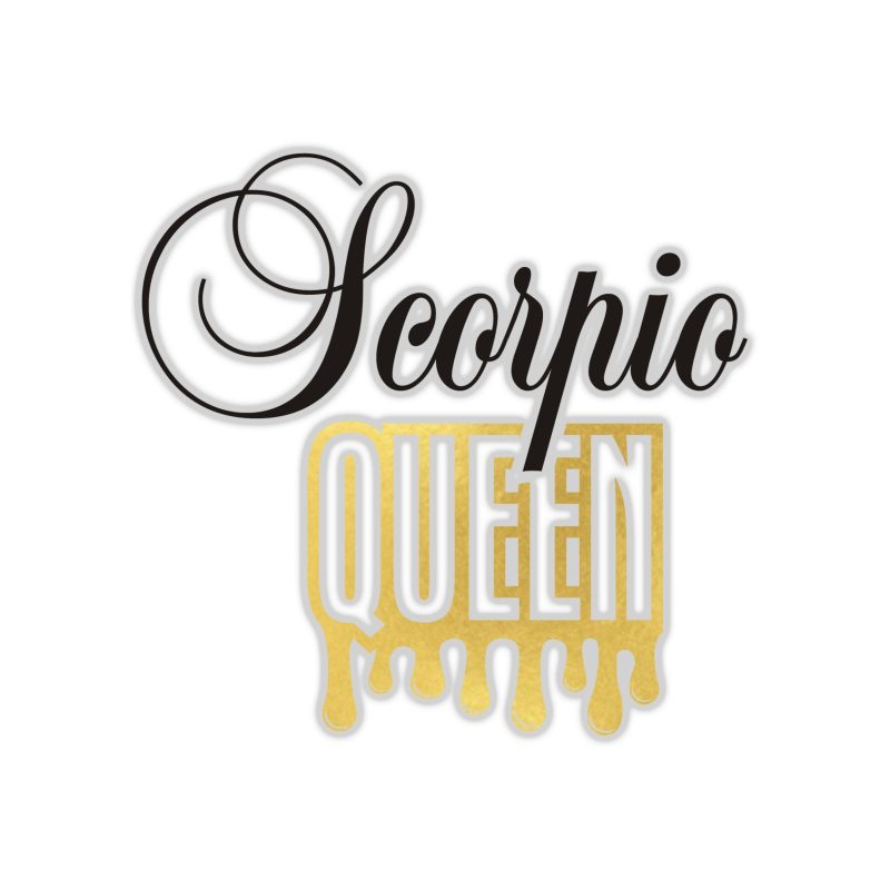 Scorpio Queen - Full Color Vinyl Decal - Custom Size