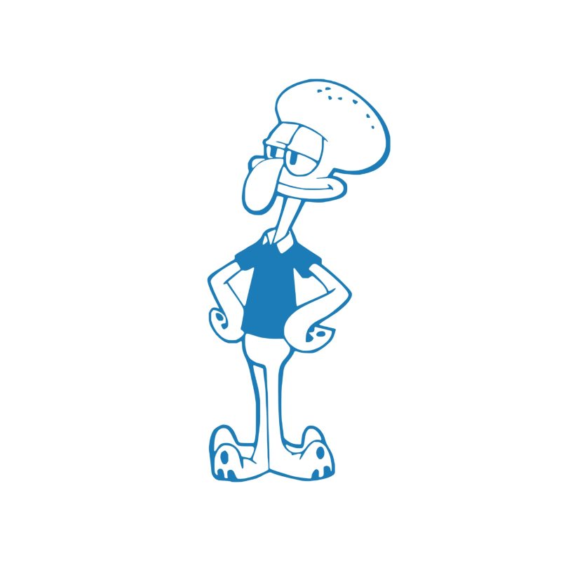 Spongebob Vinyl Decal - Custom Size