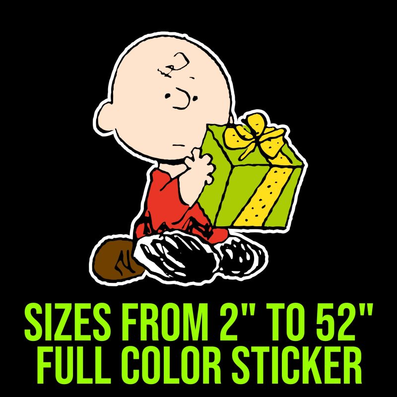 Snoopy - Charlie Brown Full Color Vinyl Decal