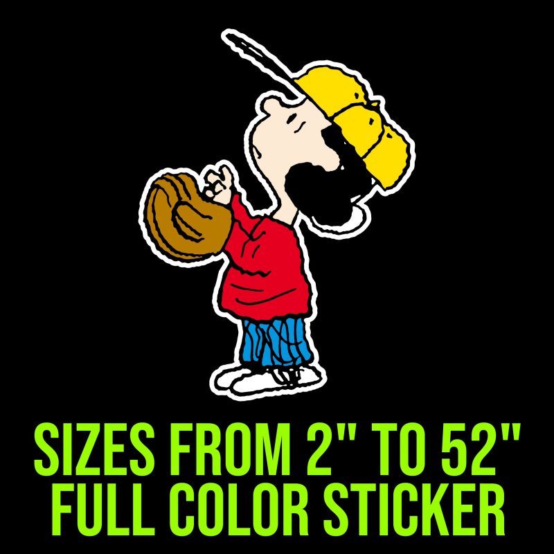 Snoopy - Lucy Full Color Vinyl Decal
