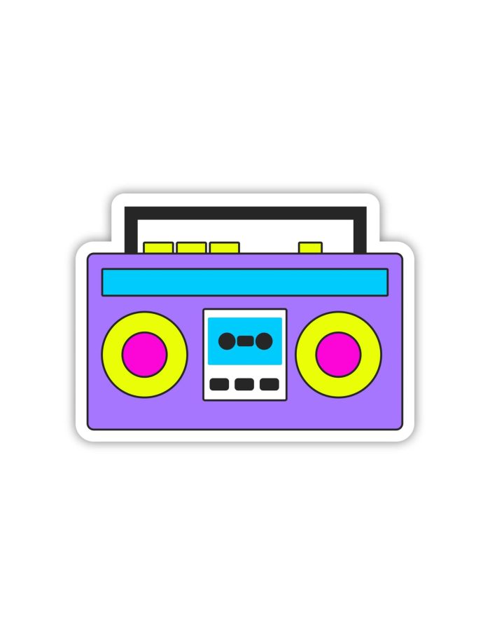 Radio - Full Color Vinyl Decal
