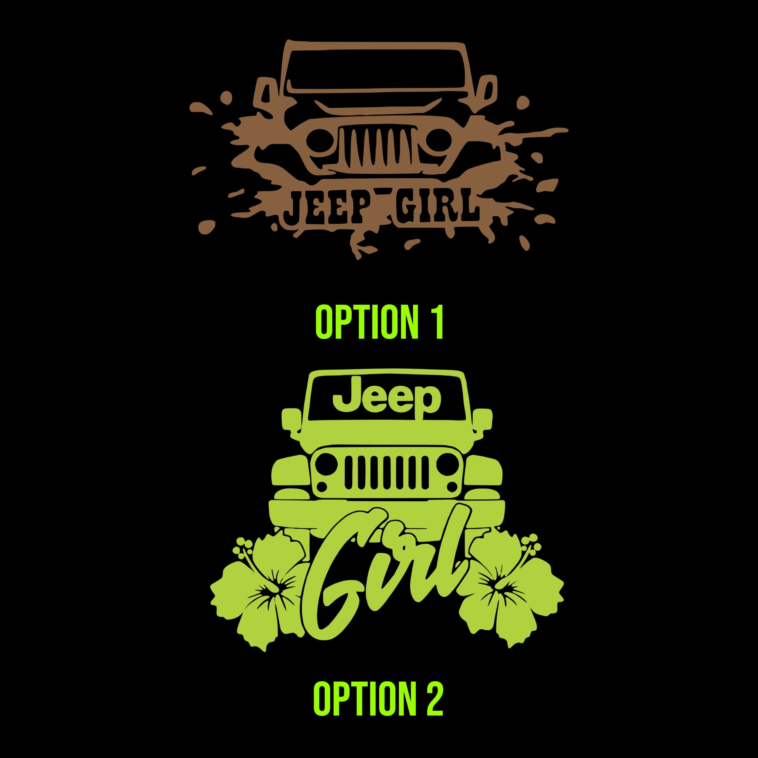 Jeep Logo Vinyl Decal - Custom Size - Image 2