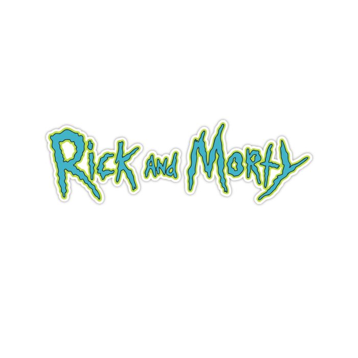 Rick And Morty - Full Color Vinyl Sticker - Custom Size
