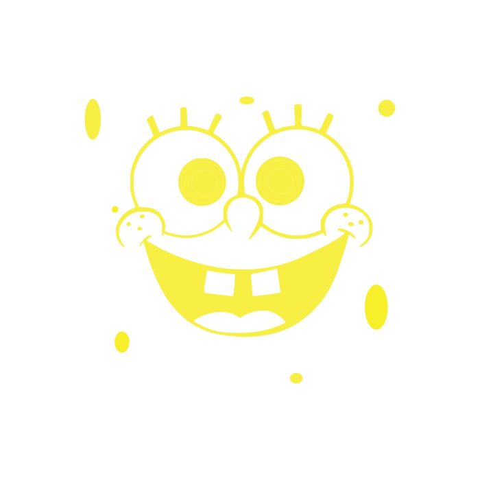 Spongebob Vinyl Decal - Custom Size