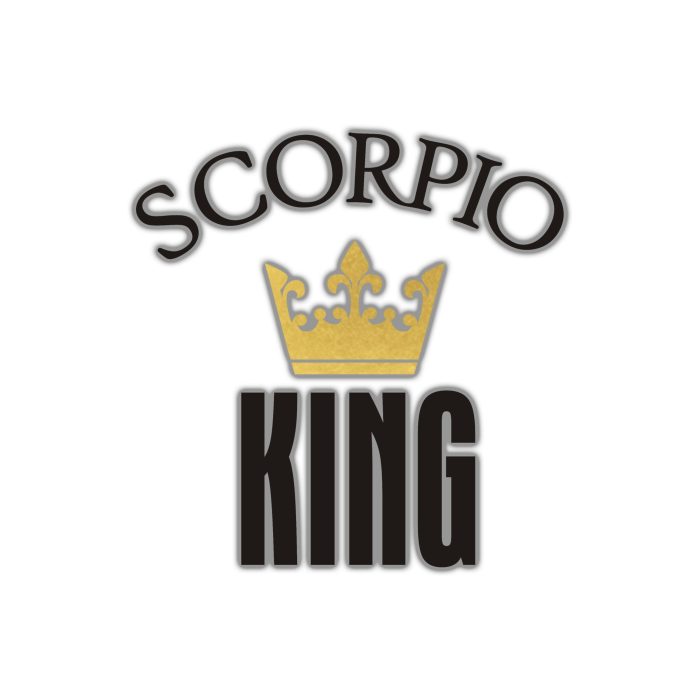 Scorpio King - Full Color Vinyl Decal - Custom Size