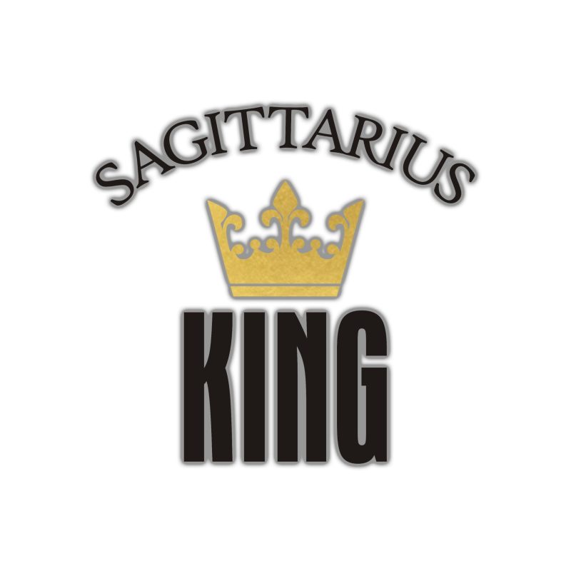 Sagittarius King - Full Color Vinyl Decal - Custom Size