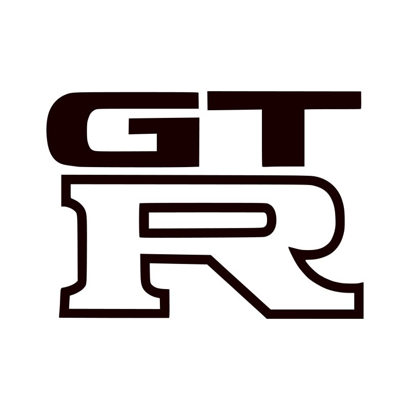 Nissan GTR Vinyl Decal - Custom Size