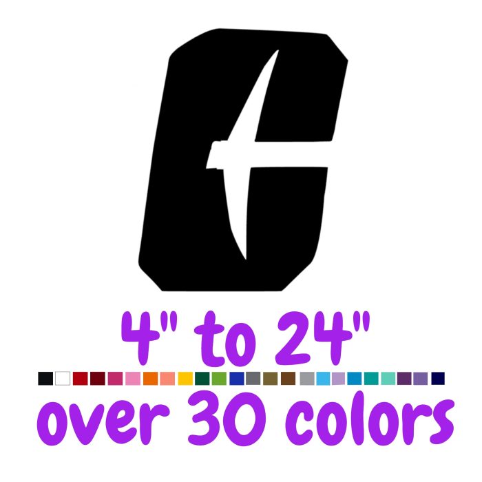 CHARLOTTE 49ERS VINYL DECAL - CUSTOM SIZE