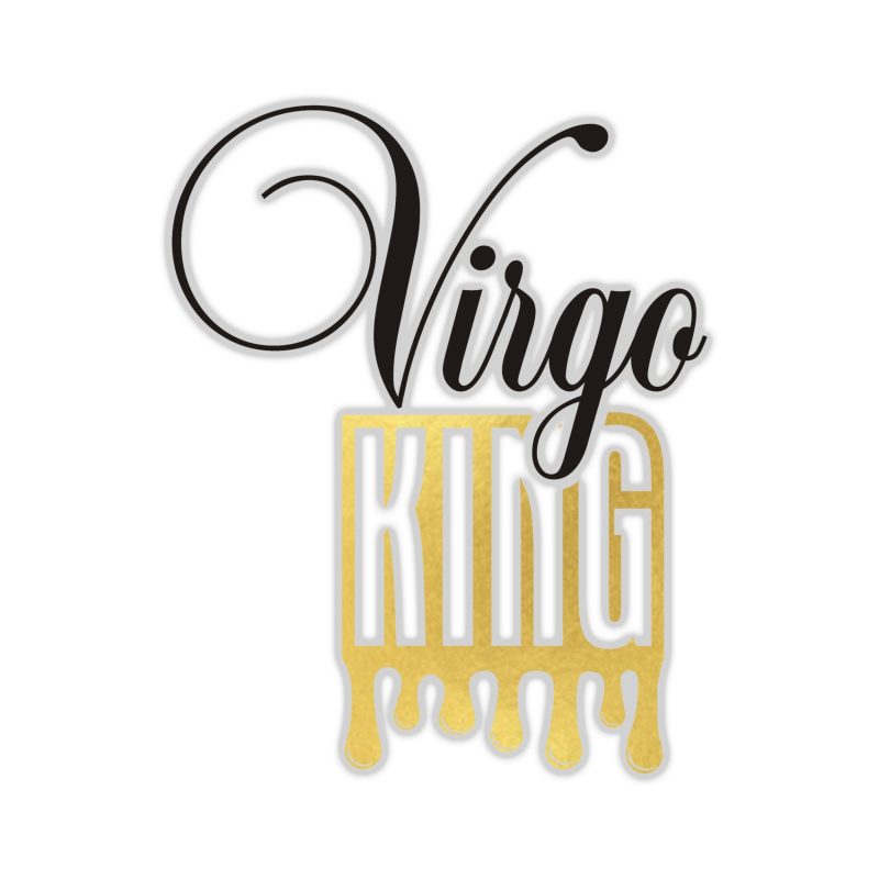 Virgo King - Full Color Vinyl Decal - Custom Size