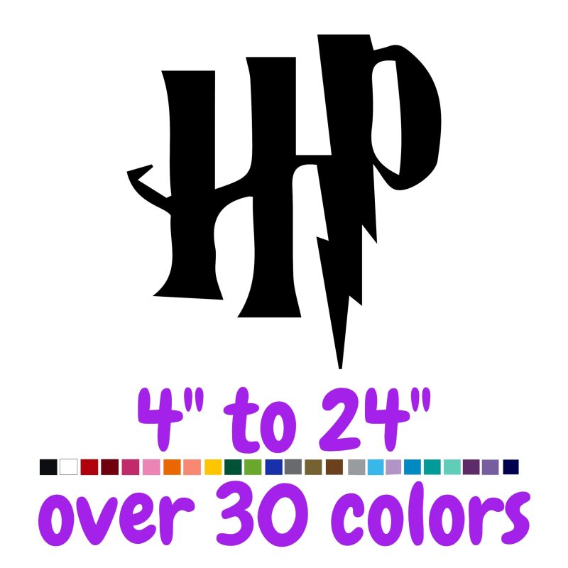 Harry Potter Vinyl Decal - Custom Size
