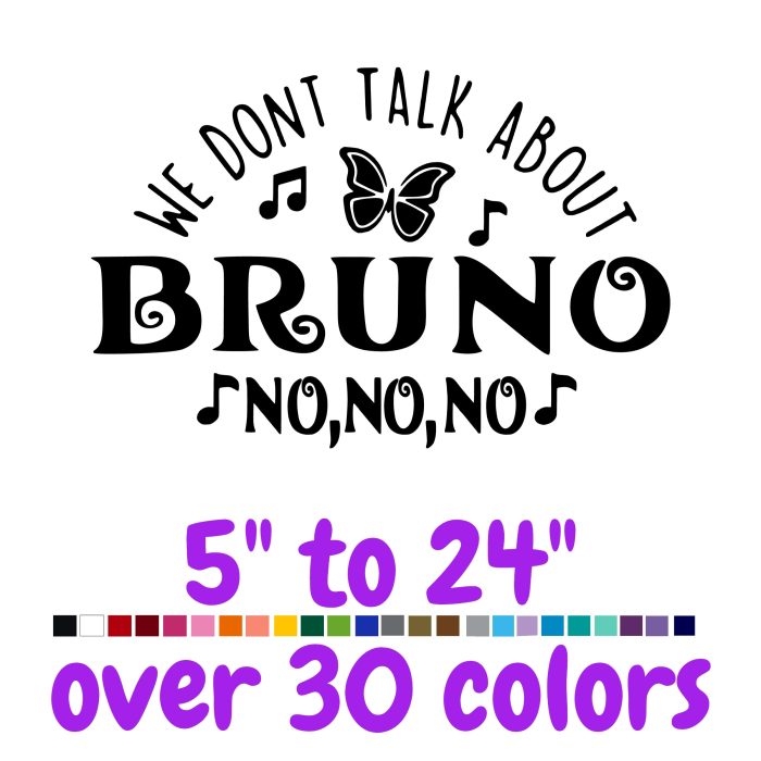 Encanto Vinyl Decal - Custom Size