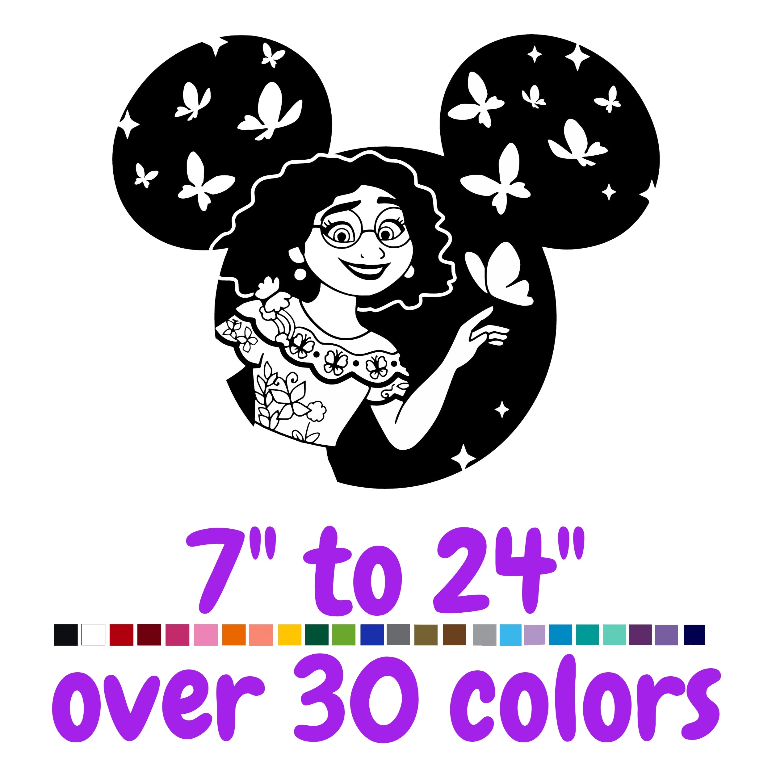 Encanto Vinyl Decal - Custom Size