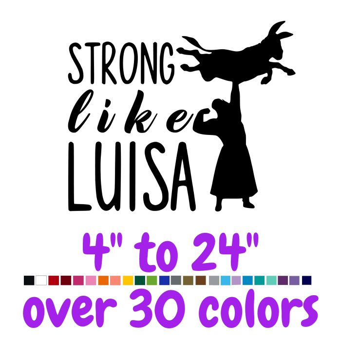 Encanto Vinyl Decal - Custom Size