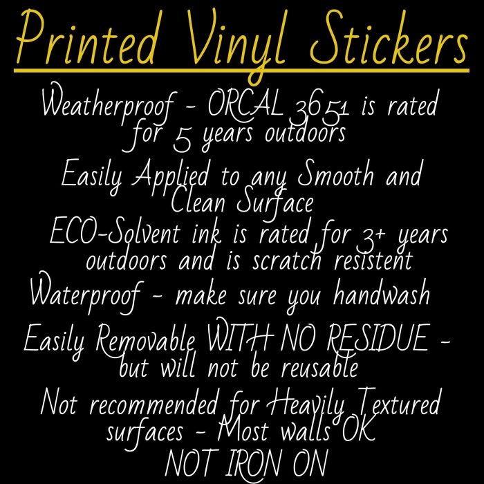 San Francisco 49ers - Full Color Vinyl Sticker - Custom Size - Image 2