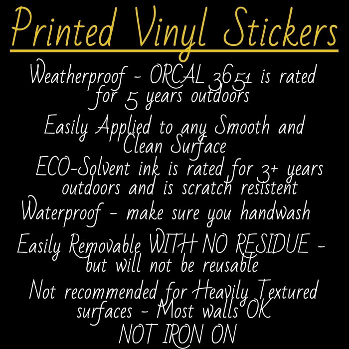 Wish Upon a Starfish - Mermaid - Full Color Vinyl - Custom Size - Image 2