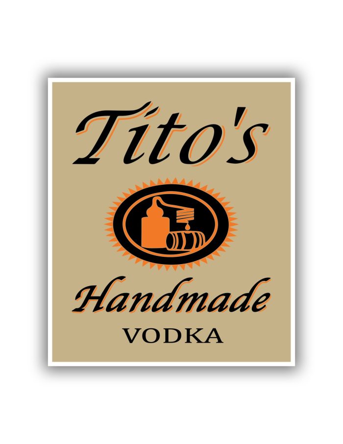 Tito's Vodka - Full Color Vinyl Decal