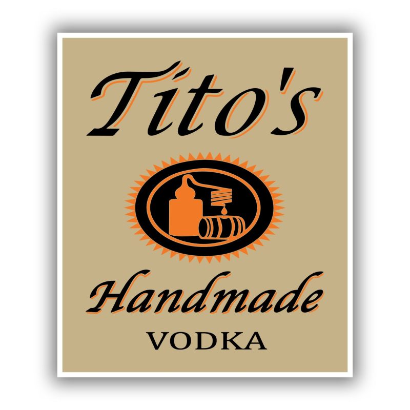 Tito's Vodka - Full Color Vinyl Decal