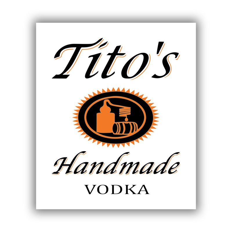Tito's Vodka - Full Color Vinyl Decal