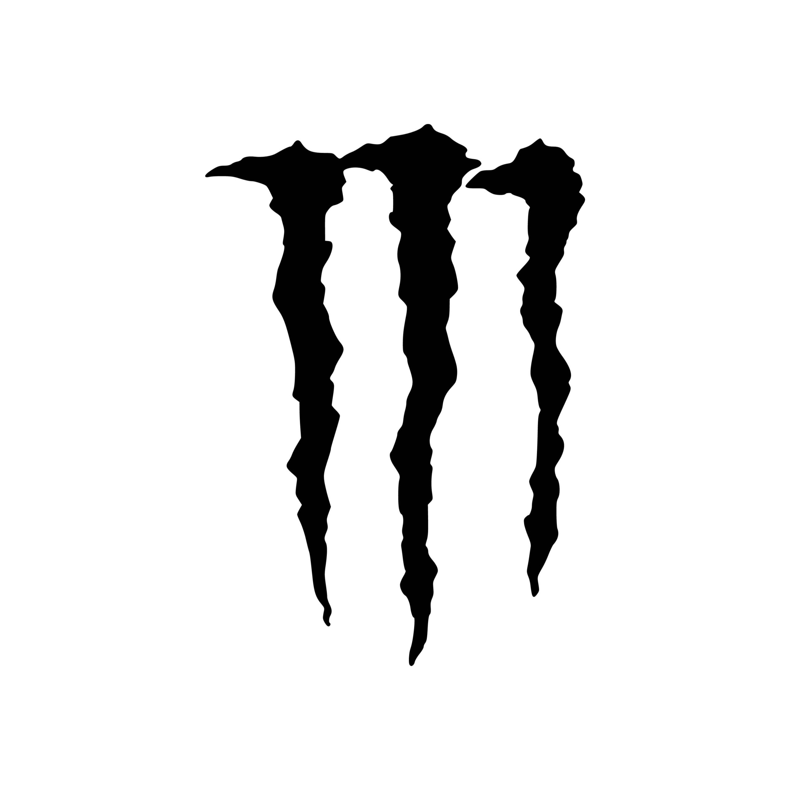 Monster Vinyl Decal - Custom Size