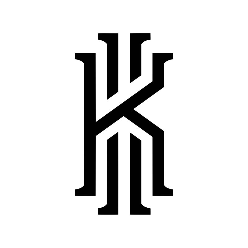 Kyrie Vinyl Decal - Custom Size
