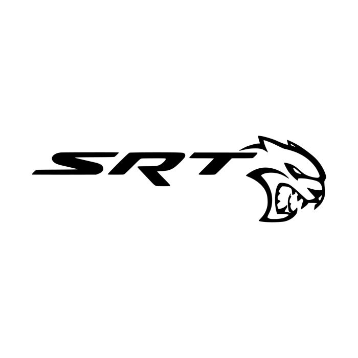 Hellcat SRT Vinyl Decal - Custom Size