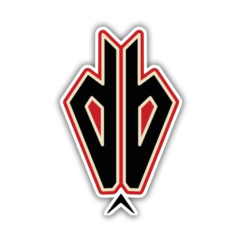 Arizona Diamondbacks - DB - Full Color Vinyl Sticker - Custom Size