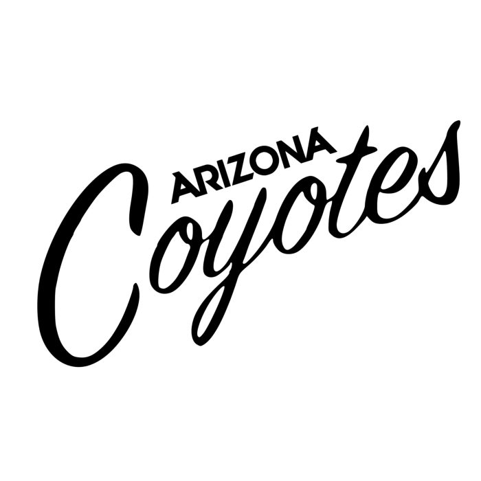 Arizona Coyotes Vinyl Decal - Custom Size