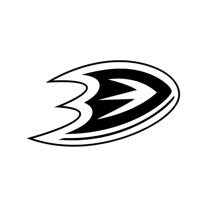 Anaheim Ducks Vinyl Decal - Custom Size