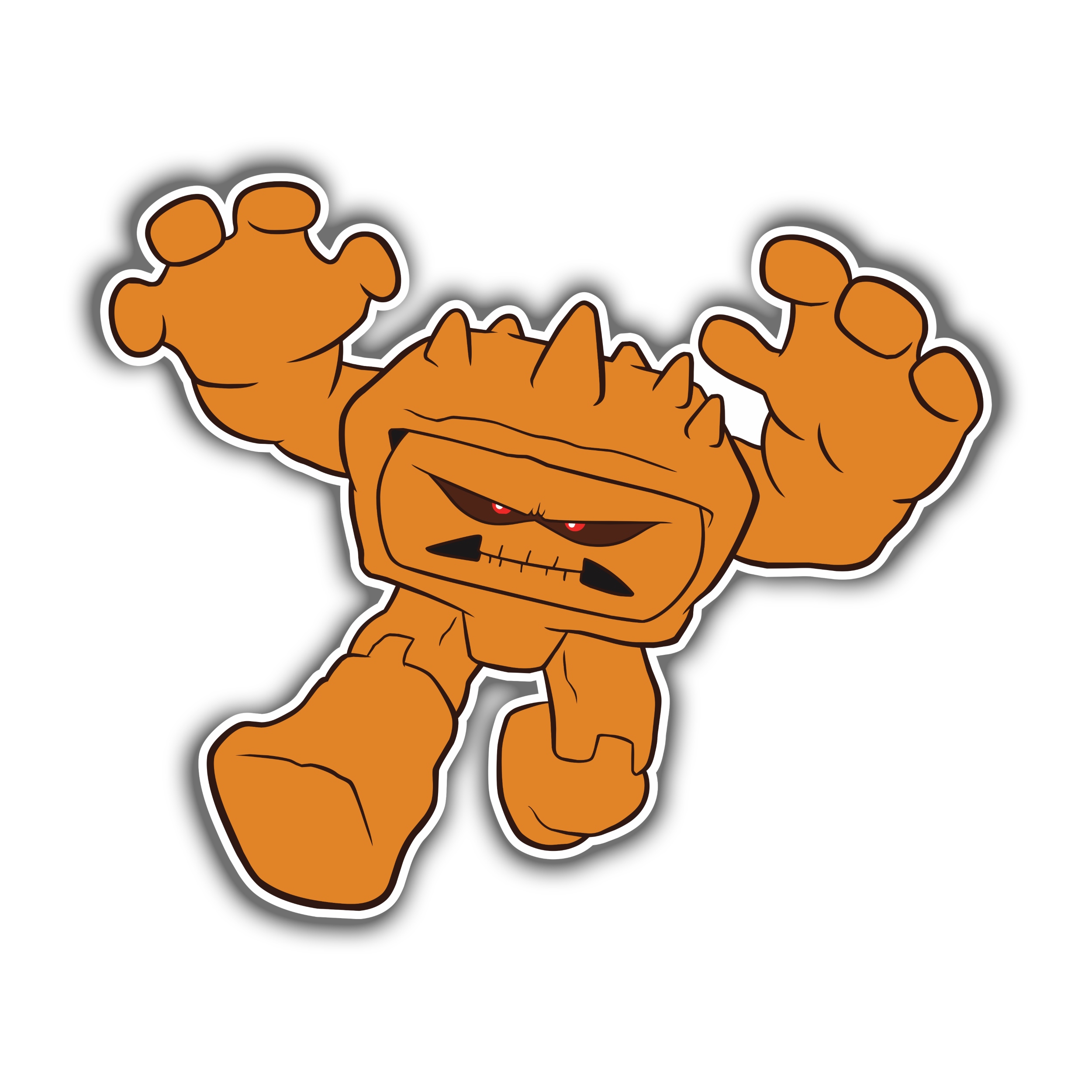 Toy Story Chunk Full Color Vinyl Sticker - Custom Size