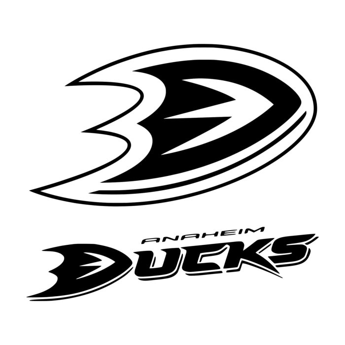 Anaheim Ducks Vinyl Decal - Custom Size