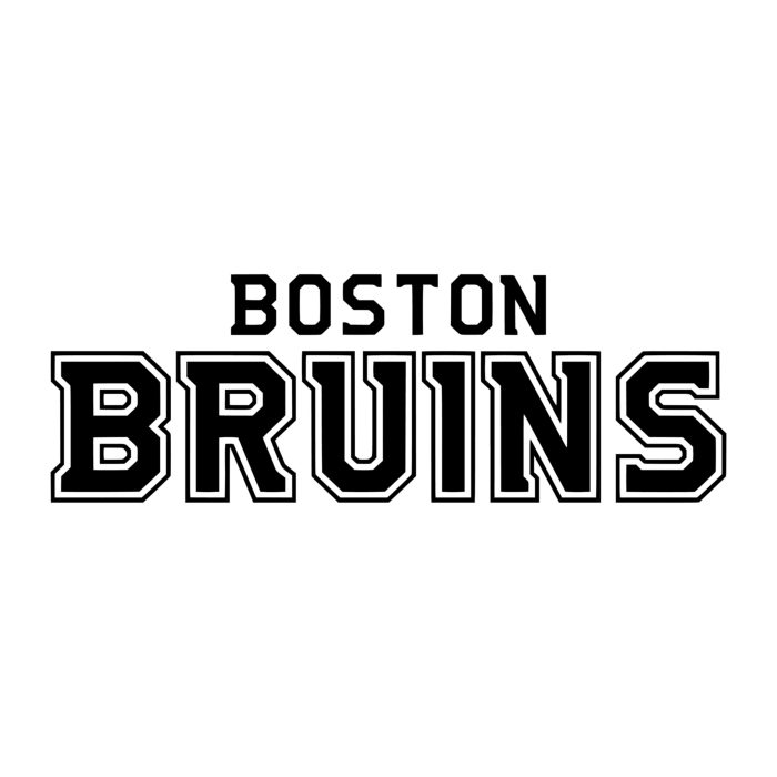 Boston Bruins Vinyl Decal - Custom Size