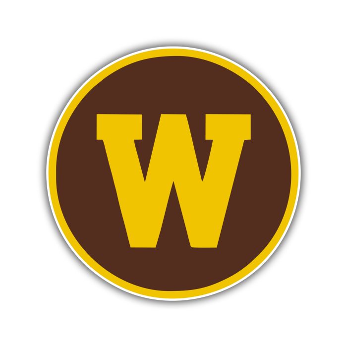Western Michigan University Full Color Vinyl Decal - Custom Size