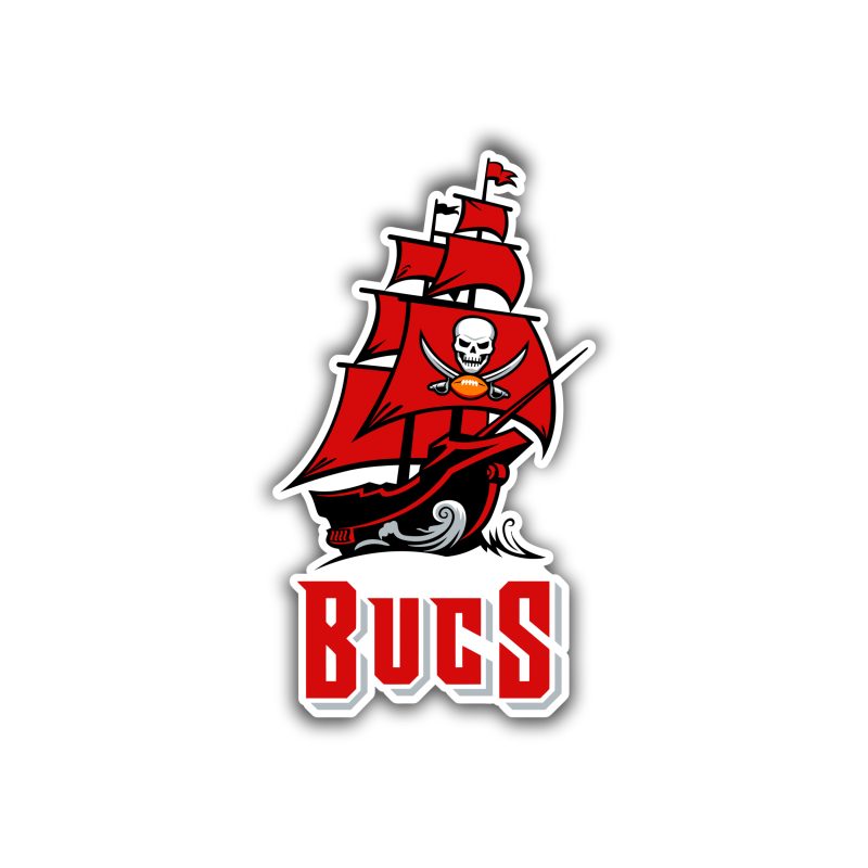 Tampa Bay Buccaneers - Ship Bucs - Temporary Tattoo