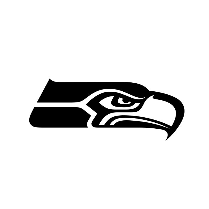 Seattle Seahawks Vinyl Decal - Custom Size