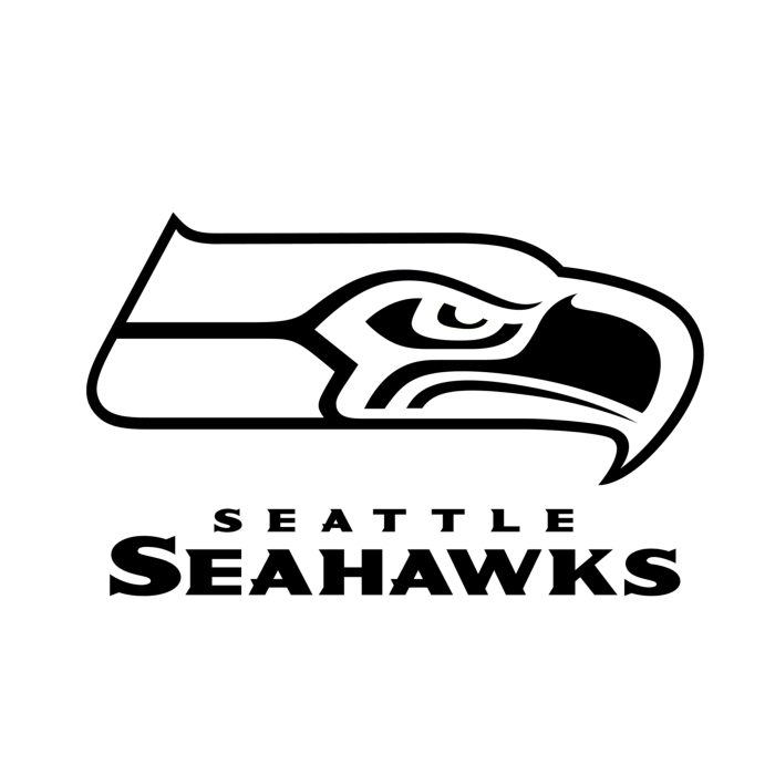 Seattle Seahawks Vinyl Decal - Custom Size