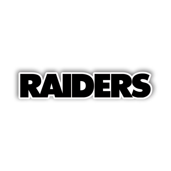 Las Vegas Raiders - Name - Temporary Tattoo