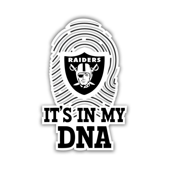 Las Vegas Raiders - It's In My DNA - Temporary Tattoo