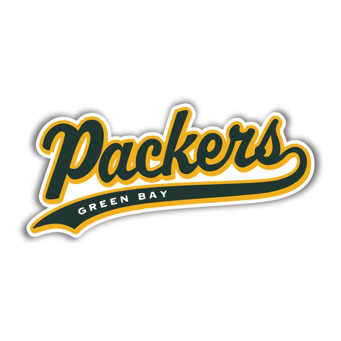 Green Bay Packers - Green Packers - Temporary Tattoo