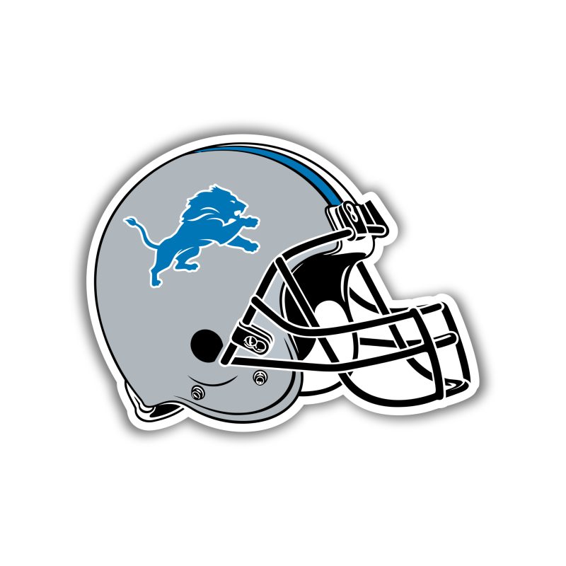 Detroit Lions - Helmet - Temporary Tattoo