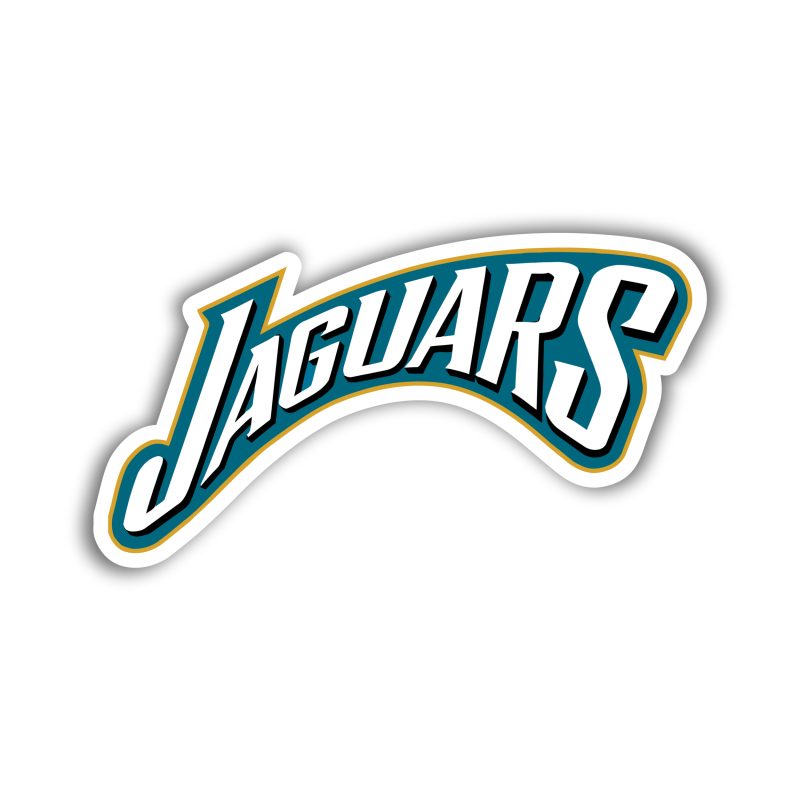 Jacksonville Jaguars - Jaguars - Full Color Vinyl Sticker - Custom Size