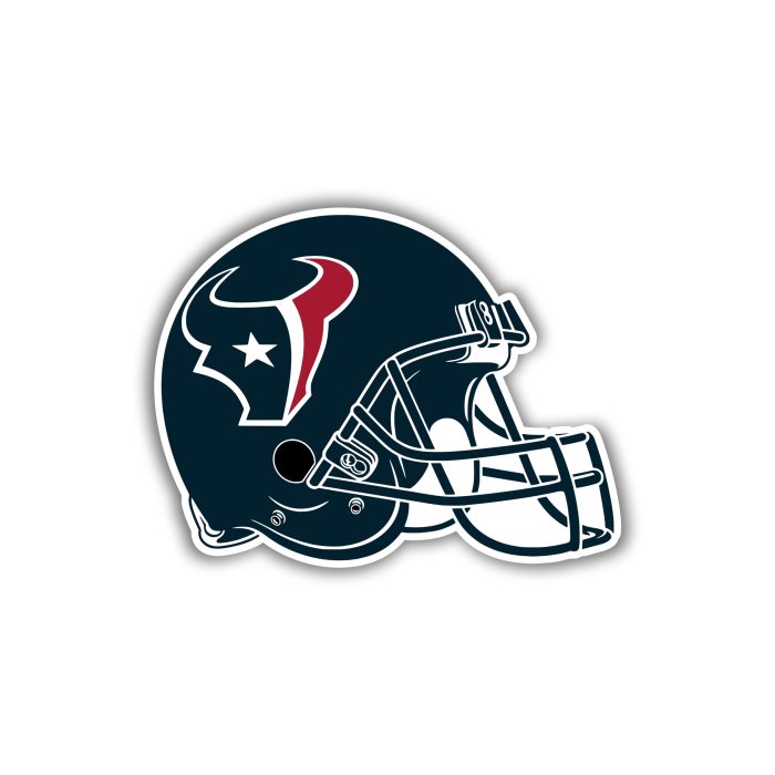 Houston Texans - Helmet - Temporary Tattoo