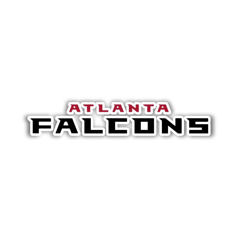 Atlanta Falcons - Words - Temporary Tattoo