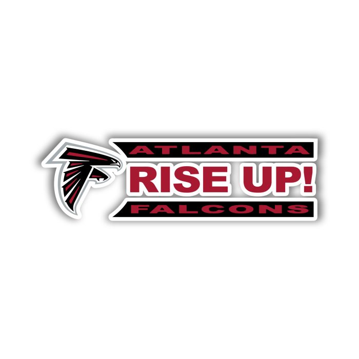 Atlanta Falcons - Rise Up - Temporary Tattoo
