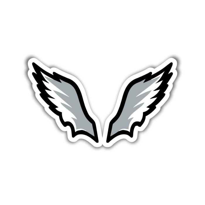 Philadelphia Eagles - Wings - Temporary Tattoo