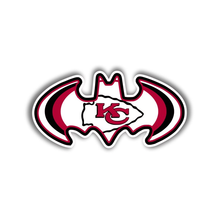Kansas City Chiefs - Batman - Temporary Tattoo